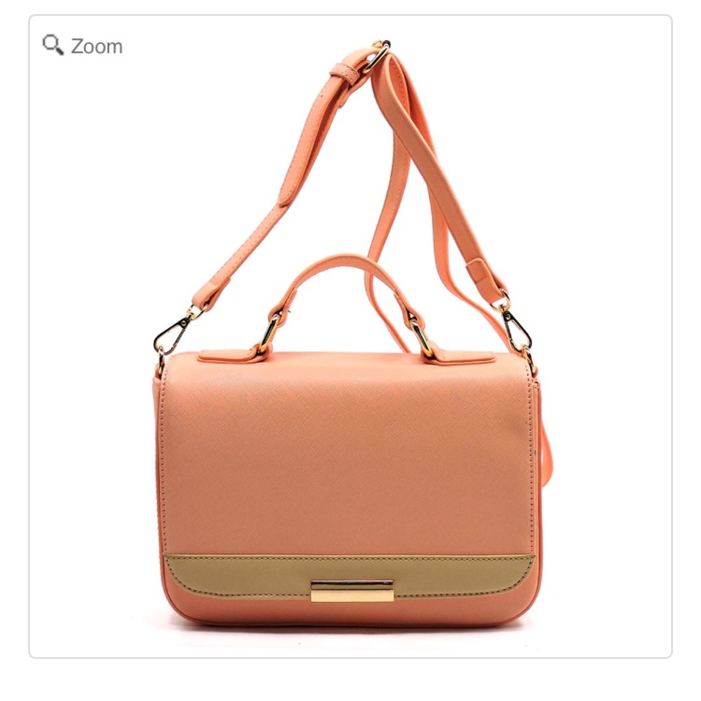 NEW Colorblock Box Satchel